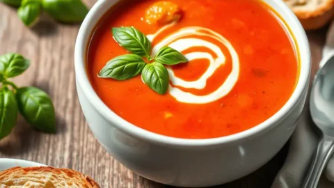 How to Make Tomato Soup with Frozen Whole Tomatoes (Quick & Simple)