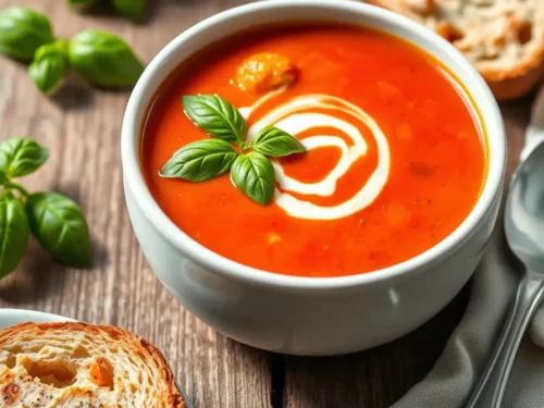 How to Make Tomato Soup with Frozen Whole Tomatoes (Quick & Simple)